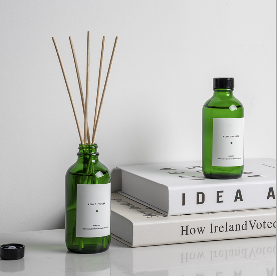 120ml Hot sale aroma essential oil reed diffuser gift set with brand custom private label
